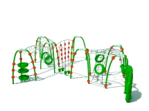 Спортивный комплекс СК-005 для уличной площадки Спортивный комплекс СК-005 для уличной площадки