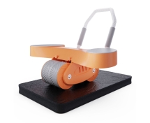 Тренажёр для пресса AB Roller SND оранжевый с ковриком 45 х 30 x 3.5 cм Тренажёр для пресса AB Roller SND оранжевый с ковриком 45 х 30 x 3.5 cм