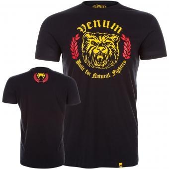 Футболка Venum Natural Fighter Bear - Black, фото 1