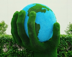 Топиари Земной шар в руке - газон Eco, фото 4