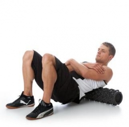 Массажный цилиндр (ролик) Grid Foam Roller, длина 61 см, диаметр 14 см, фото 3