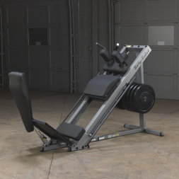 ГАКК-машина - жим ногами под углом 45 Body-Solid GLPH1100 на свободном весе, фото 8