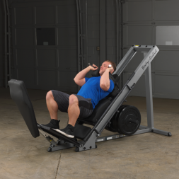 ГАКК-машина - жим ногами под углом 45 Body-Solid GLPH1100 на свободном весе, фото 13