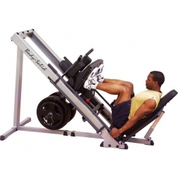 ГАКК-машина - жим ногами под углом 45 Body-Solid GLPH1100 на свободном весе, фото 2