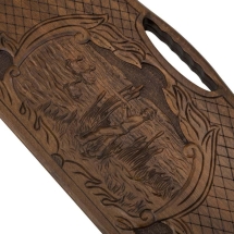 Нарды резные "Охота", с ручкой, Haleyan Нарды резные "Охота", с ручкой, Haleyan