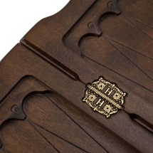 Нарды резные "Охота", с ручкой, Haleyan Нарды резные "Охота", с ручкой, Haleyan