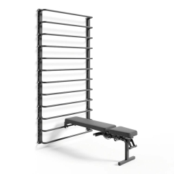 Скамья с регулировкой угла наклона для шведской стенки RockPro, фото 1 Скамья с регулировкой угла наклона для шведской стенки RockPro, фото 1