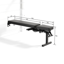 Скамья с регулировкой угла наклона для шведской стенки RockPro