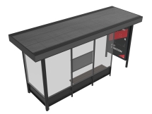 Остановка общественного транспорта "Мега-Л2" Остановка общественного транспорта "Мега-Л2"