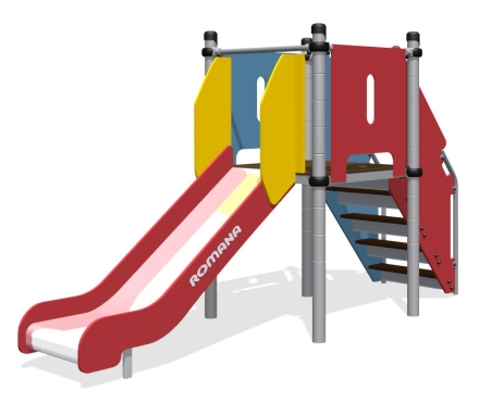 Горка Romana 110.03.00 H=950 для детских площадок, фото 1