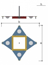 Песочница Romana 057.38.00 Люк с крышкой для детской площадки Песочница Romana 057.38.00 Люк с крышкой для детской площадки