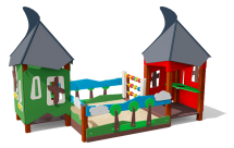 Песочный дворик ВСТ 1132 для детской площадки Песочный дворик ВСТ 1132 для детской площадки
