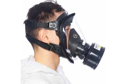 Противогаз фильтрующий ДОТ 460 марки А2В2Е2 категории 2 по маске панорамной МАГ 102-131-0016, фото 3