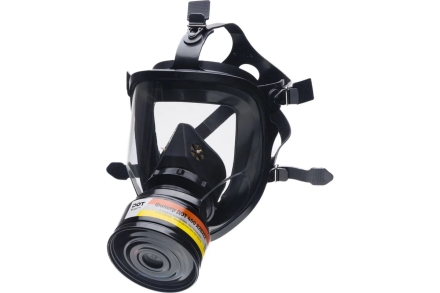 Противогаз фильтрующий ДОТ 460 марки А2В2Е2 категории 2 по маске панорамной МАГ 102-131-0016, фото 6