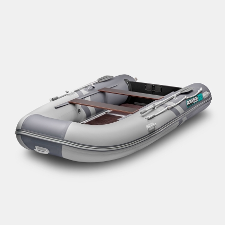 GLADIATOR B 330 LIGHT B Светло-темносерый моторная лодка ПВХ Пайол 9 мм, фото 1