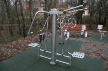 УТЭ-Z-001 Жим от груди и верхняя тяга из нержавеющей стали