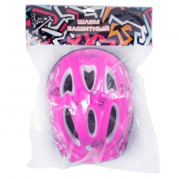 Шлем защитный Tempo, розовый, фото 4 Шлем защитный Tempo, розовый, фото 4