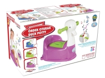 Горшок-утёнок с музыкой Pilsan Duck Potty (07-531-T)