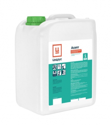 Кожный антисептик на основе ЧАС Цедрус Асепт (5 л.), фото 1