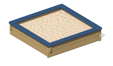 Песочница ПС-02.1 для детской площадки, фото 1