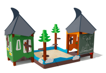 Песочный дворик ВСТ 1131 для детской площадки Песочный дворик ВСТ 1131 для детской площадки