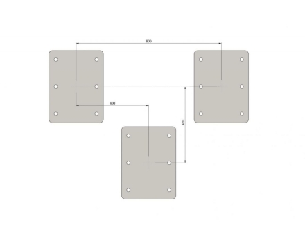 Уличный тренажер TORUDA &quot;Трицепс&quot;, фото 3