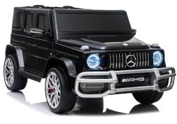 Детский электромобиль Mercedes G63 AMG 4WD 24V - S307-BLACK-PAINT, фото 4
