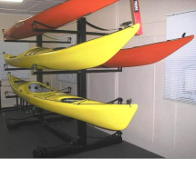 Стеллаж для хранения каяков и байдарок двусторонний Стеллаж для хранения каяков и байдарок двусторонний