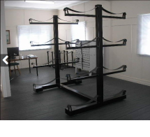 Стеллаж для хранения каяков и байдарок двусторонний Стеллаж для хранения каяков и байдарок двусторонний