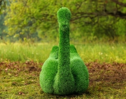 Топиари лебедь Чепелия - газон Eco Green, фото 3