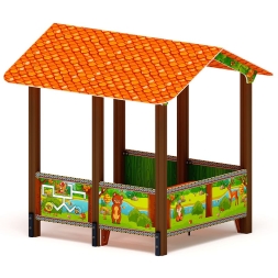 Домик большой 2 (Полянка) МФ 10.01.08-04, фото 2