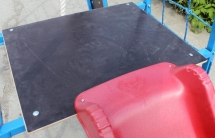 БОГАТЫРЬ с пластиковой горкой, зацепы камень, металл 170 ДСК