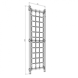 Пространственная сеть Rock-s белая, фото 3