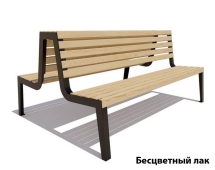 Парковая скамейка Магадан, Лиственница 1,8 м