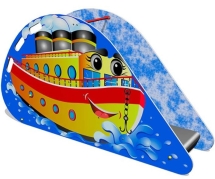 Детская горка Пароходик Г032 H=650 для игровых площадок