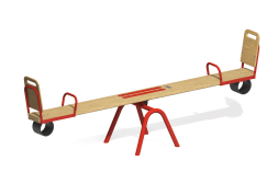 Качели-балансир Средняя КБ-01БМ для игровой площадки, фото 2 Качели-балансир Средняя КБ-01БМ для игровой площадки, фото 2