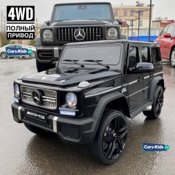 Электромобиль Mercedes-Benz G65 AMG 4WD черный, фото 1