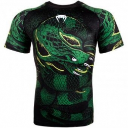 Рашгард Venum Green Viper Black/Green S/S