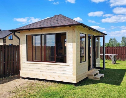 Застекленная беседка МИНИ ДОМИК, фото 9