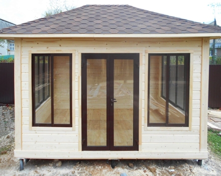 Застекленная беседка МИНИ ДОМИК, фото 3