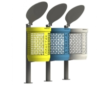 Урна для раздельного сбора мусора 05 Урна для раздельного сбора мусора 05