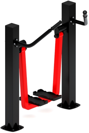 Шаговый (красный) - Уличный тренажер - СТ 005-11.И1, фото 2