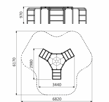 Детская тренировка Спортзал в джунглях Детская тренировка Спортзал в джунглях