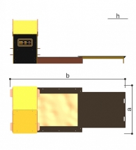 Игровой домик-песочница Romana 057.91.00 для детской площадки Игровой домик-песочница Romana 057.91.00 для детской площадки