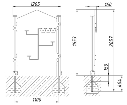 Развивающий элемент Почта У3 РЭ016 для детской площадки, фото 4 Развивающий элемент Почта У3 РЭ016 для детской площадки, фото 4