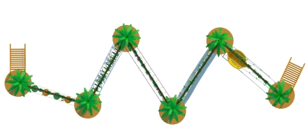 Веревочный парк Пальмовые тени, фото 2