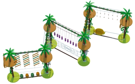 Веревочный парк Пальмовые тени, фото 1