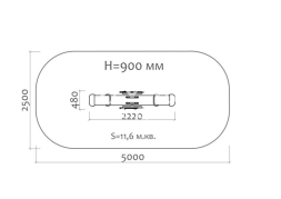 Качели-балансир Лягушка 04113.21 для детской площадки, фото 3