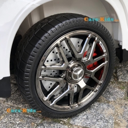 Электромобиль Mercedes Benz GLC63 AMG QLS-5688 белый, фото 6