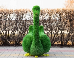 Топиари лебедь Авелин - газон Deluxe, фото 3